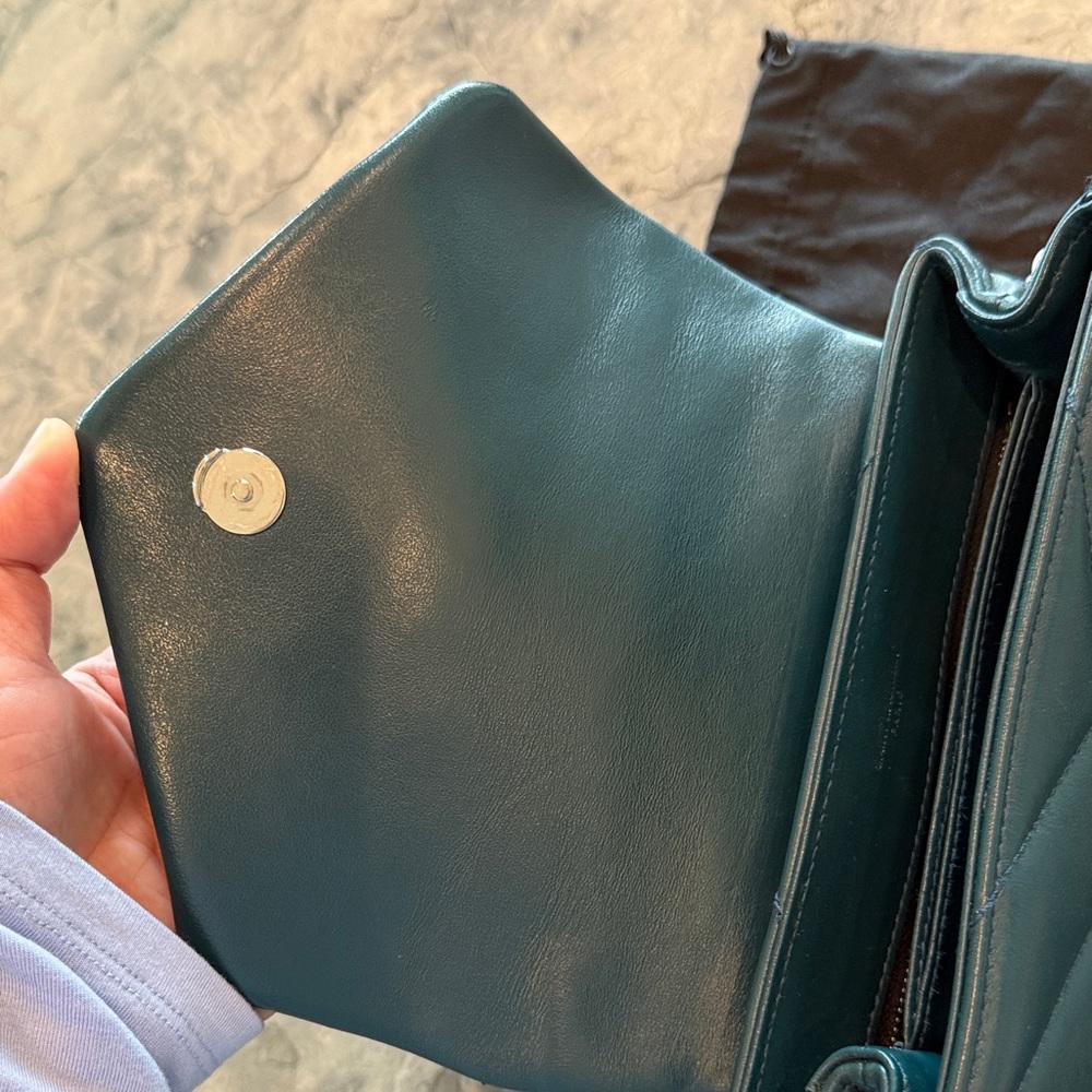 Saint Laurent Matelasse Calfskin Monogram LouLou Toy Crossbody - Picture 9 of 16